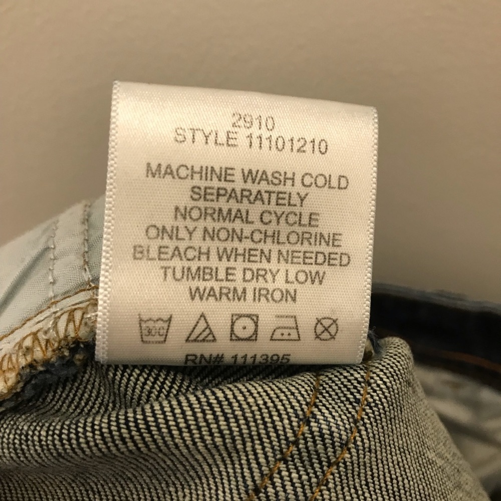 Tory Burch Studded Skinny Jeans 27 blue gold - Picture 11 of 11